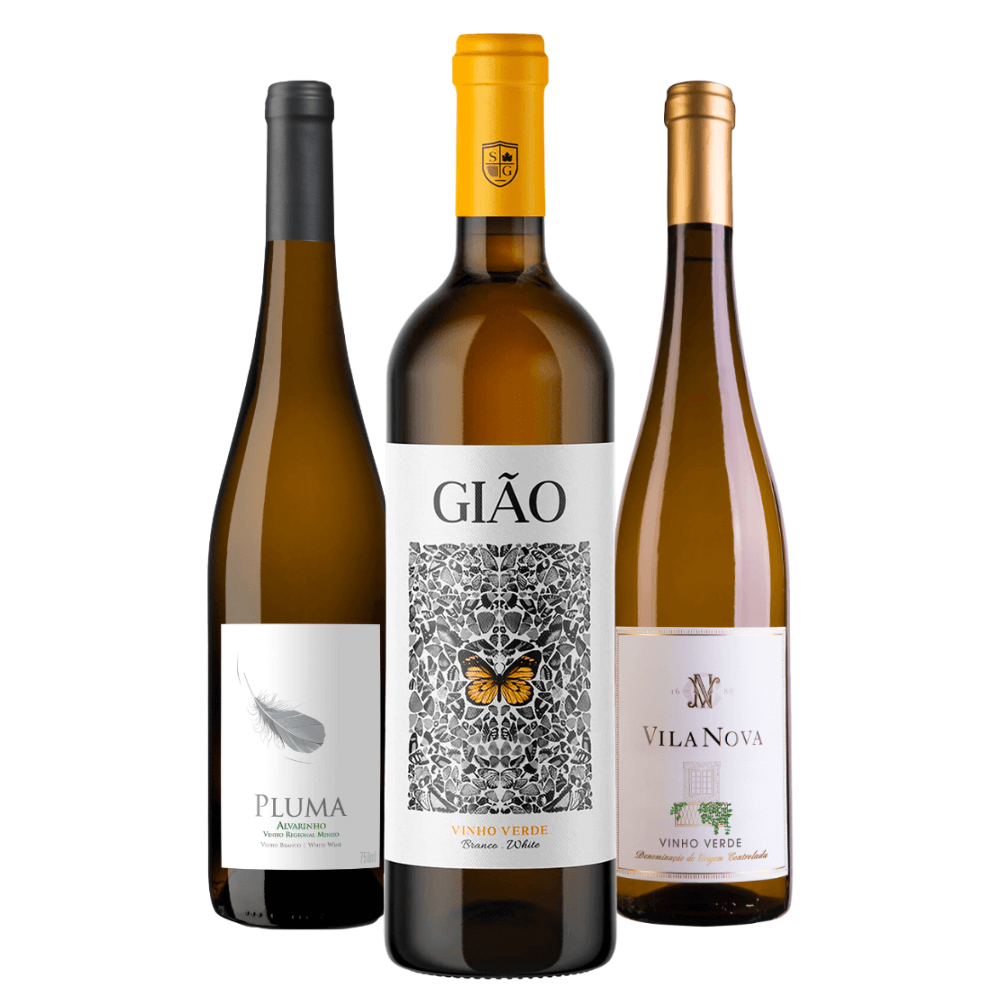Kit Vinhos Portugal: Pluma Alvarinho, Gião, Vila Nova