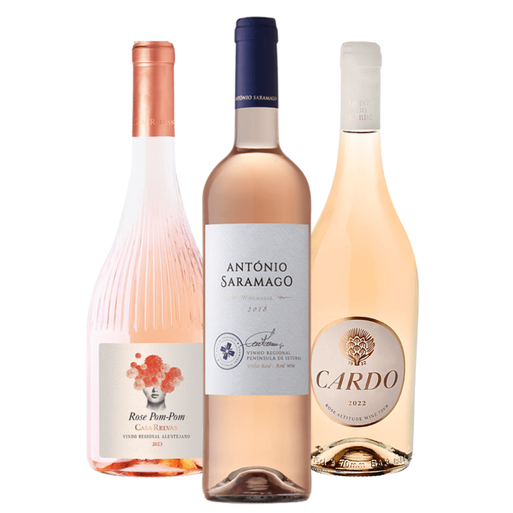 Kit Vinhos Portugueses Pom Pom, António Saramago, Quinta do Cardo