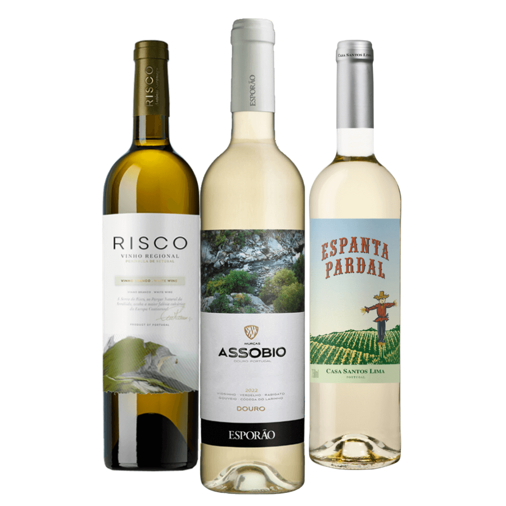 Kit Vinhos Portugueses: Risco, Assobio, Espanta Pardal