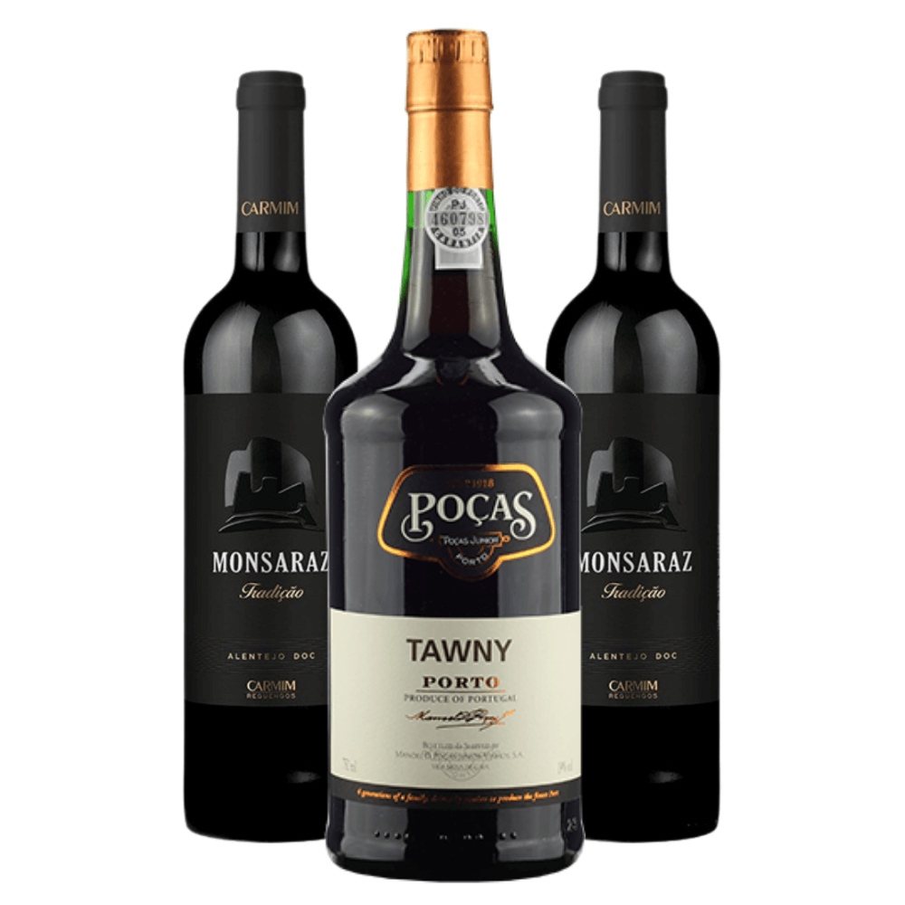 Kit Vinhos Portugueses: Vinho do Porto Tawny, Monsaraz
