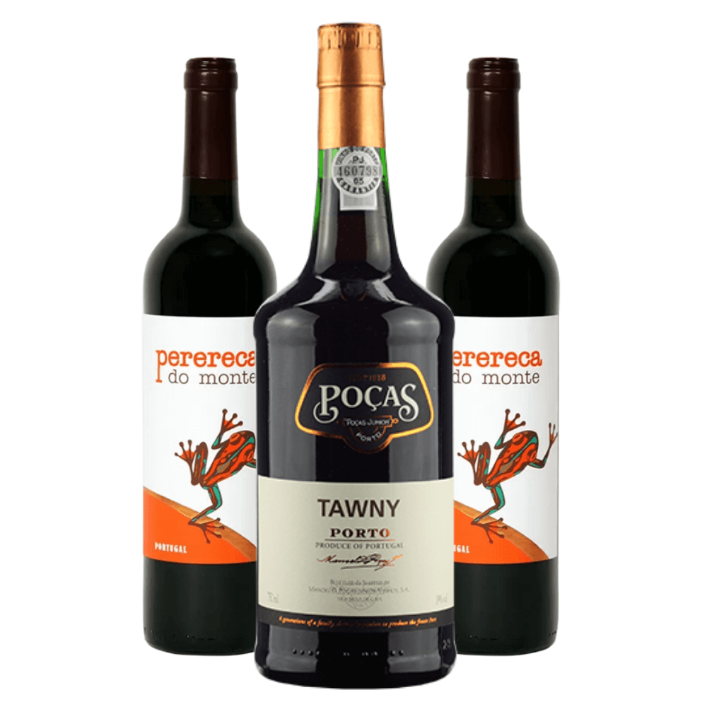 Kit Vinhos Portugueses: Vinho do Porto Tawny, Perereca do Monte