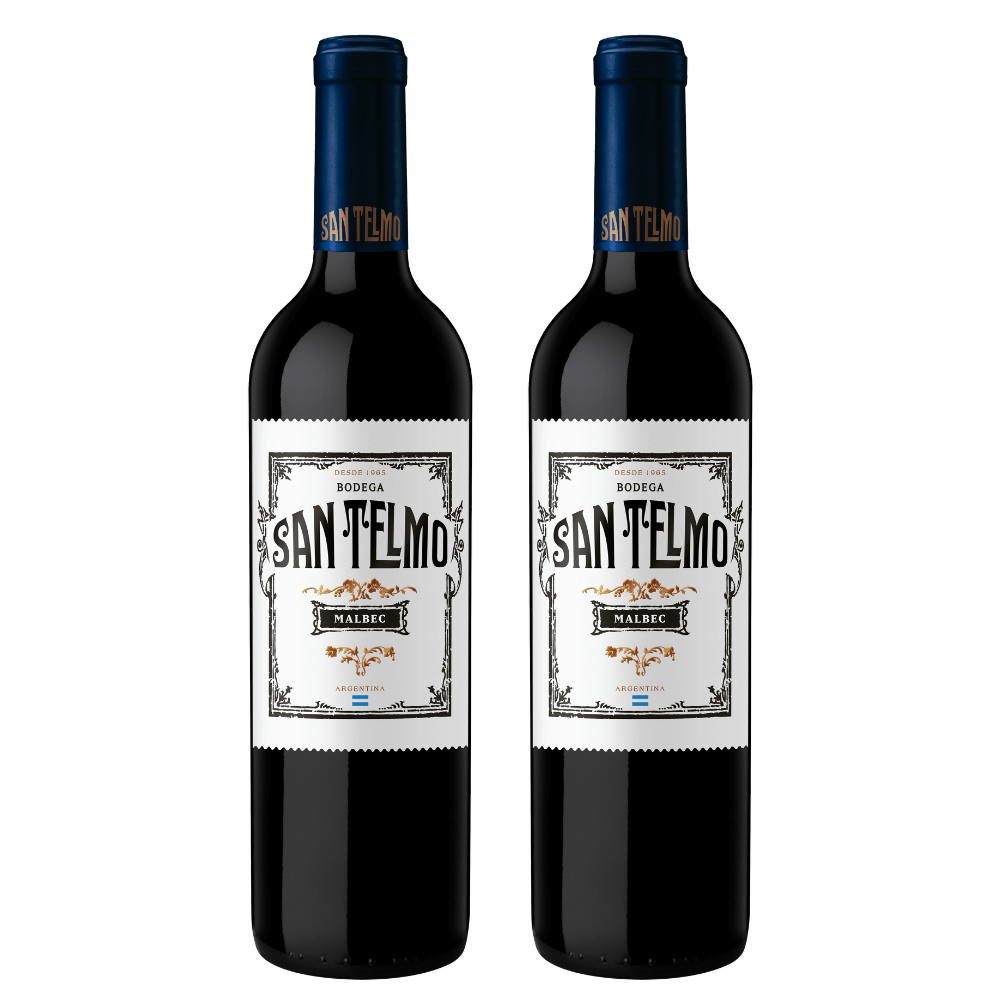 Kit Vinhos San Telmo Malbec 2021 - 2 Unidades