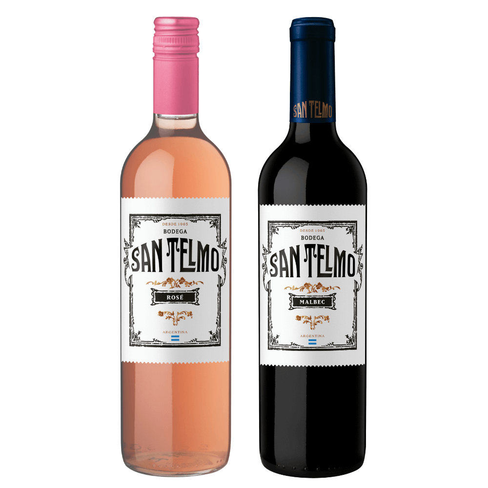 Kit Vinhos San Telmo: Malbec + Rosé