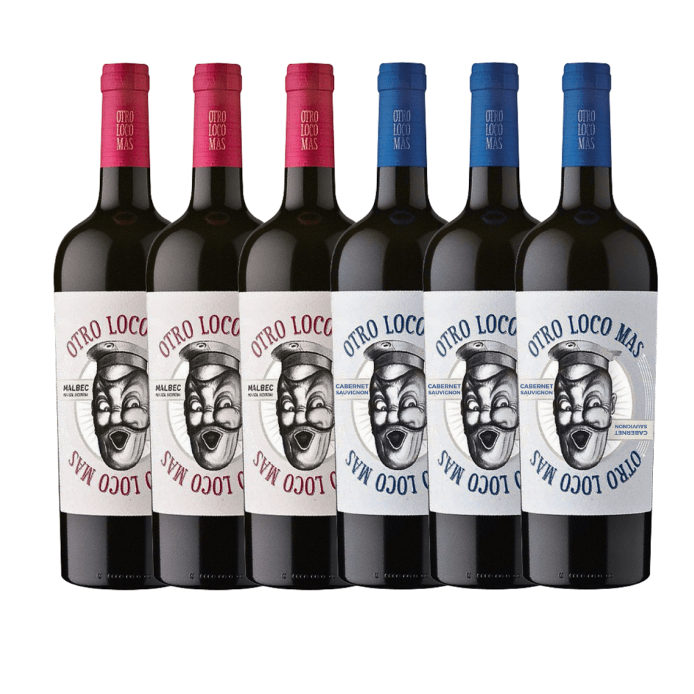 Kit Vinhos Tintos Otro Loco Más  - 6 Unidades