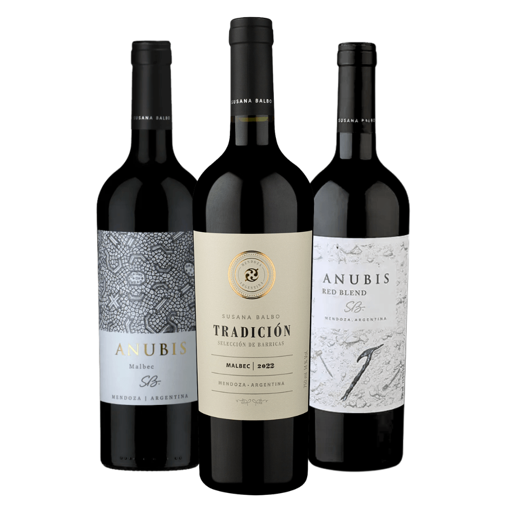 Kit Vinhos Tintos Susana Balbo - 3 Unidades