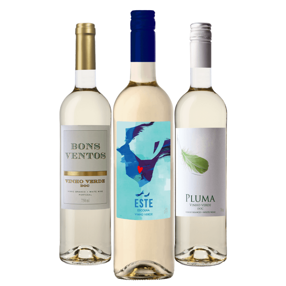 Kit Vinhos Verdes: Bons Ventos, Este, Pluma
