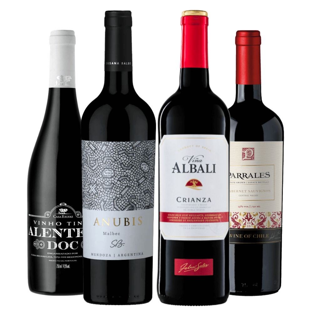 Seleção Especial - Vinhos Tintos - 4 Unidades