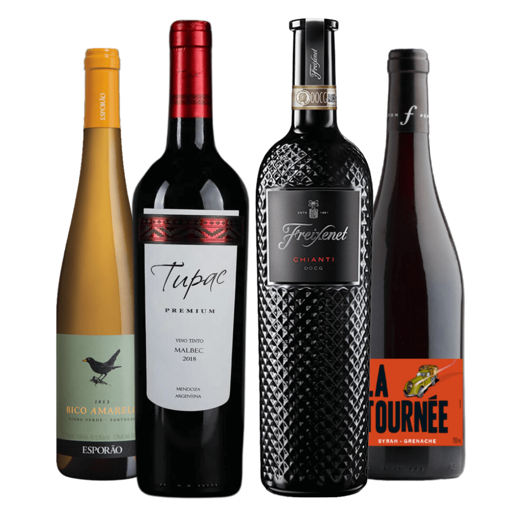 Seleção Especial - Vinhos Tintos - 4 Unidades