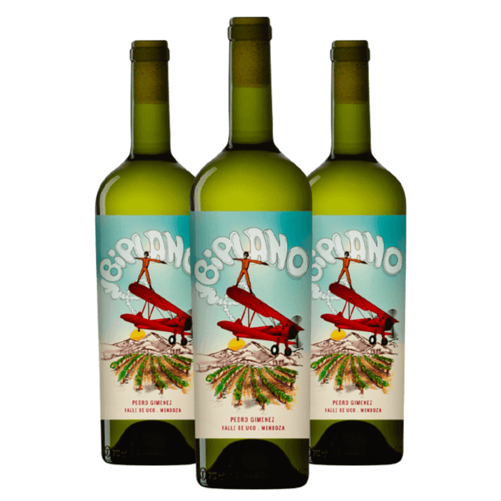 Vinho Biplano Pedro Gimenez - 3 Unidades