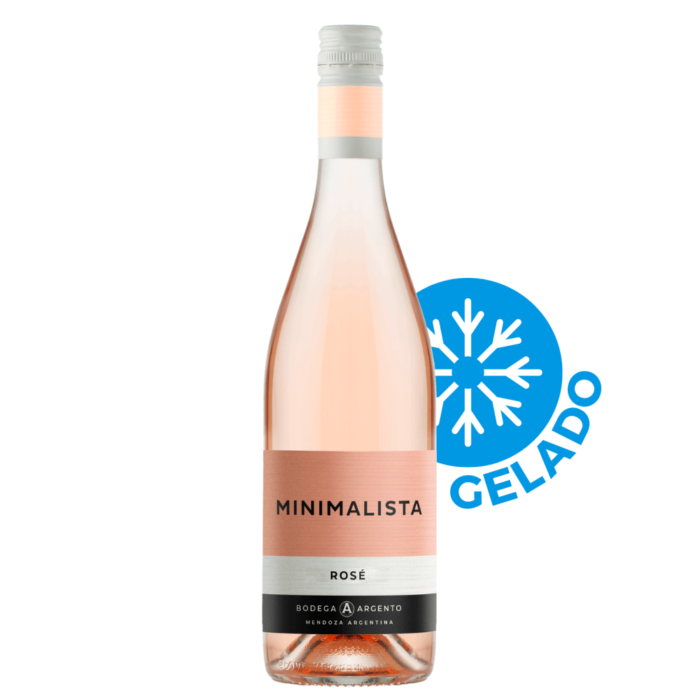Vinho Bodega Argento Minimalista Rosé - Gelado
