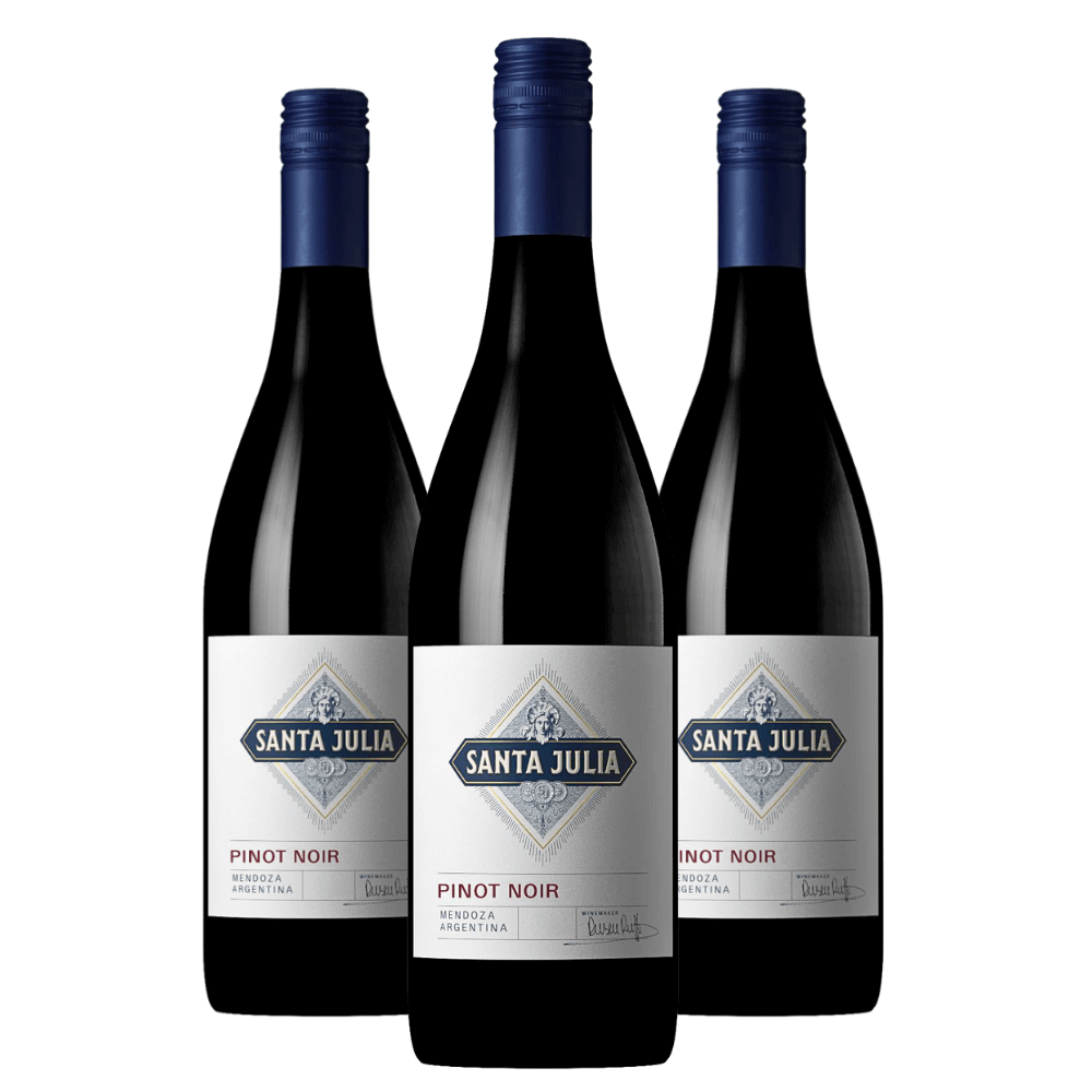 Vinho Bodega Santa Julia Pinot Noir - 3 Unidades