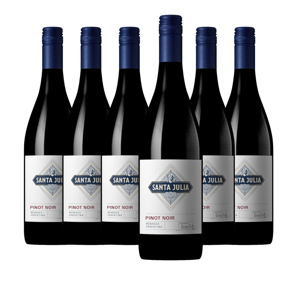 Vinho Bodega Santa Julia Pinot Noir - 6 Unidades