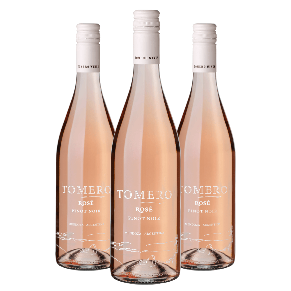 Vinho Bodega Vistalba Tomero Pinot Noir Rosé - 3 Unidades
