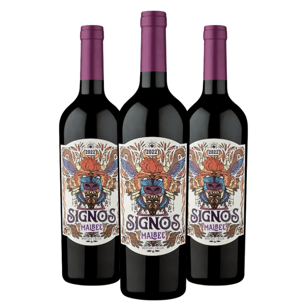 Vinho Bodegas Callia Signos Malbec - 3 Unidades