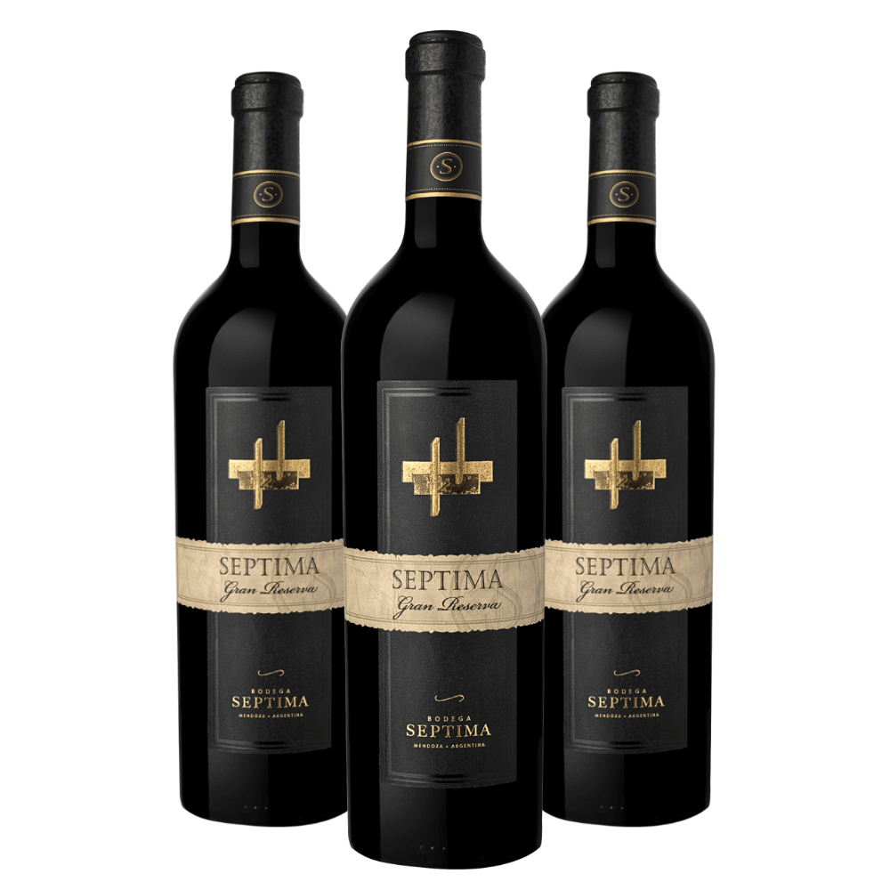 Vinho Bodegas Septima Blend Gran Reserva - 3 Unidades