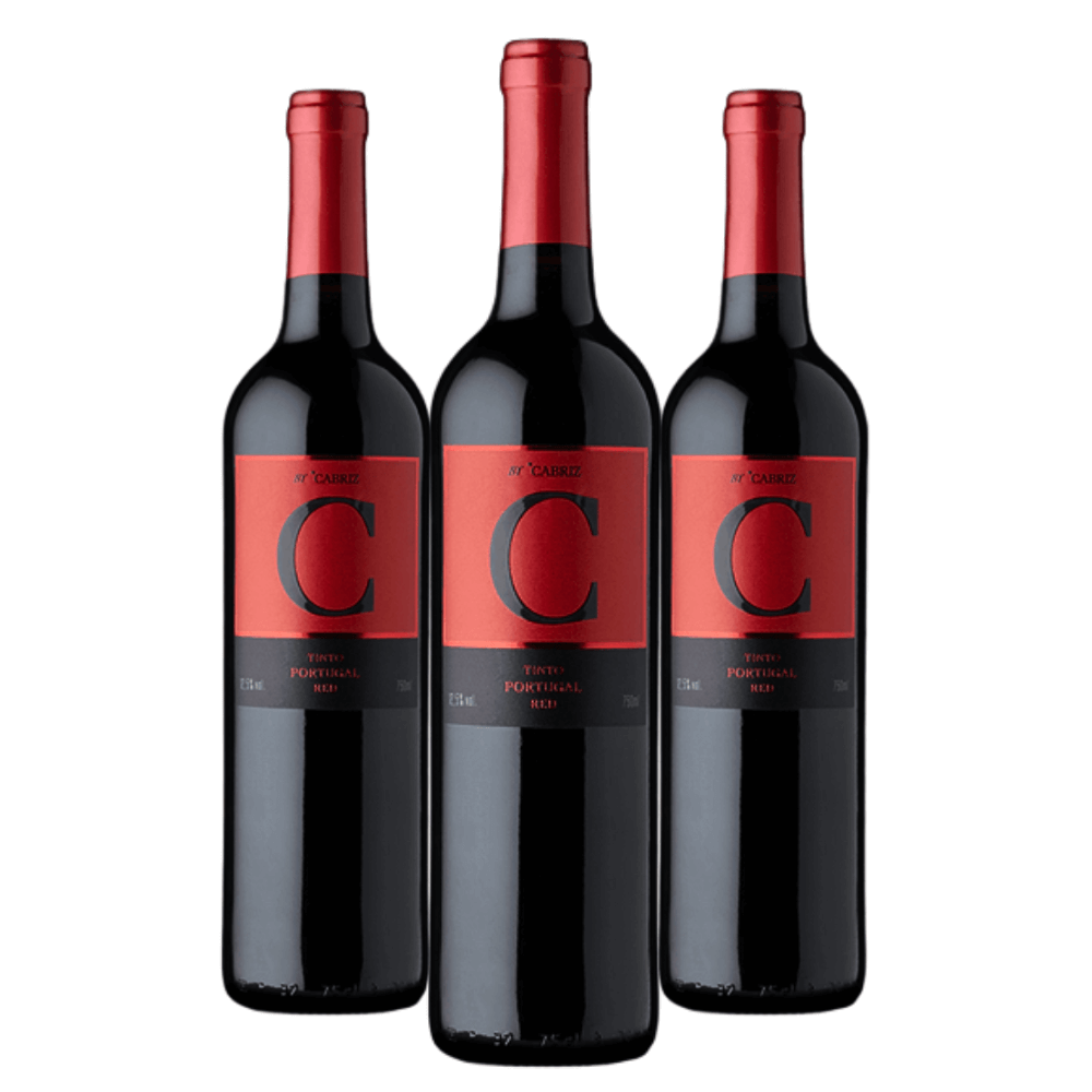 Vinho Cabriz C By Cabriz I.G. Terras da Beira Tinto - 3 Unidades