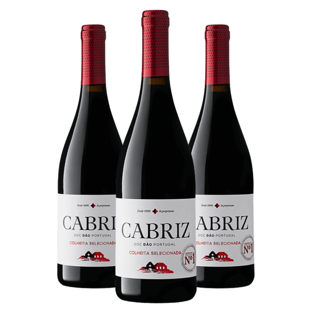 Vinho Cabriz Colheita Selecionada Dão DOC - 3 Unidades
