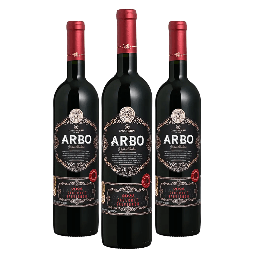 Vinho Casa Perini Arbo Cabernet Sauvignon - 3 Unidades