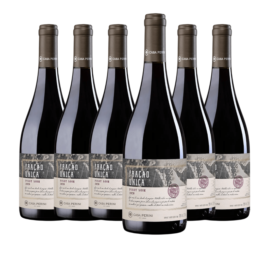 Vinho Casa Perini Fração Única Pinot Noir - 6 Unidades
