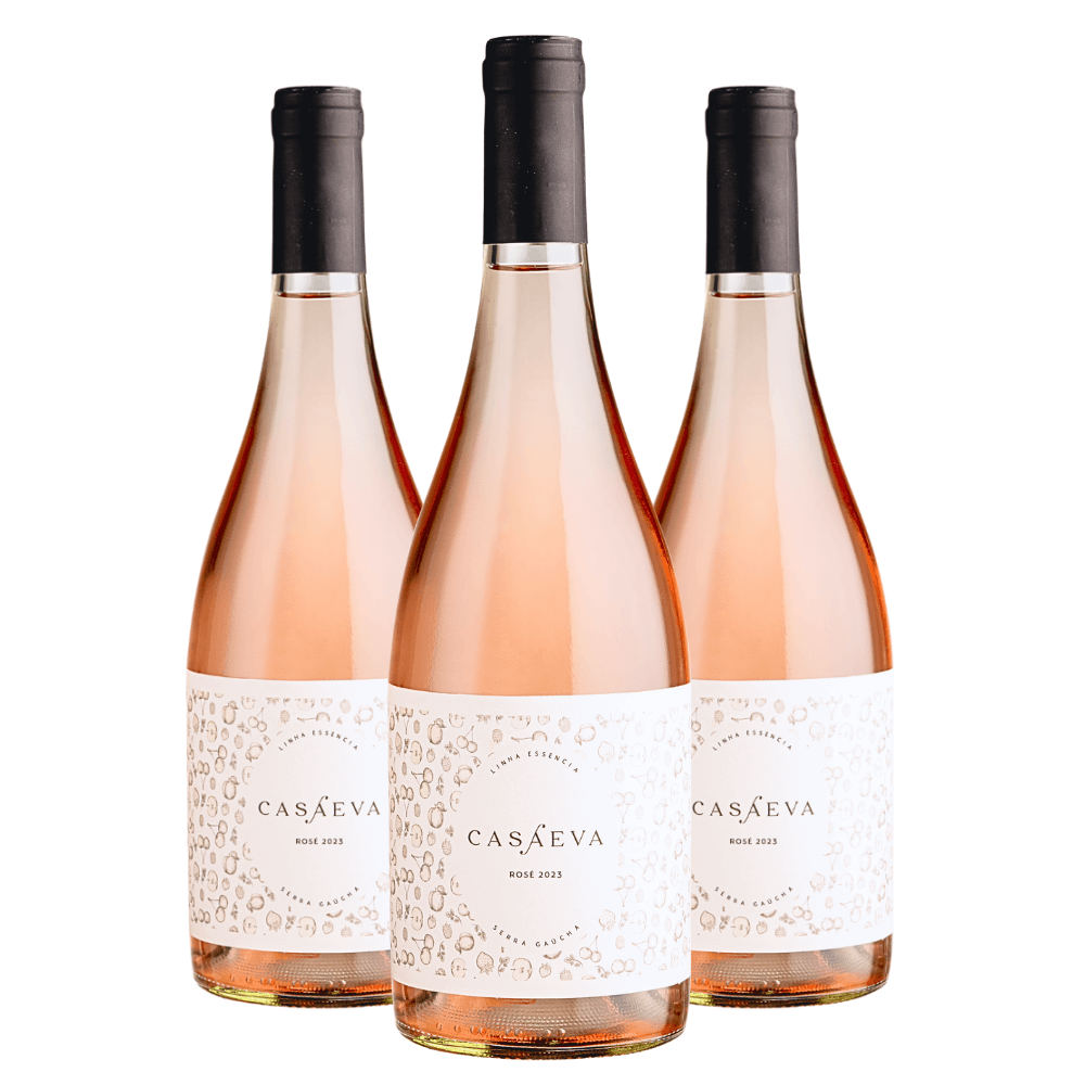 Vinho Casaeva Essência Rosé - 3 Unidades