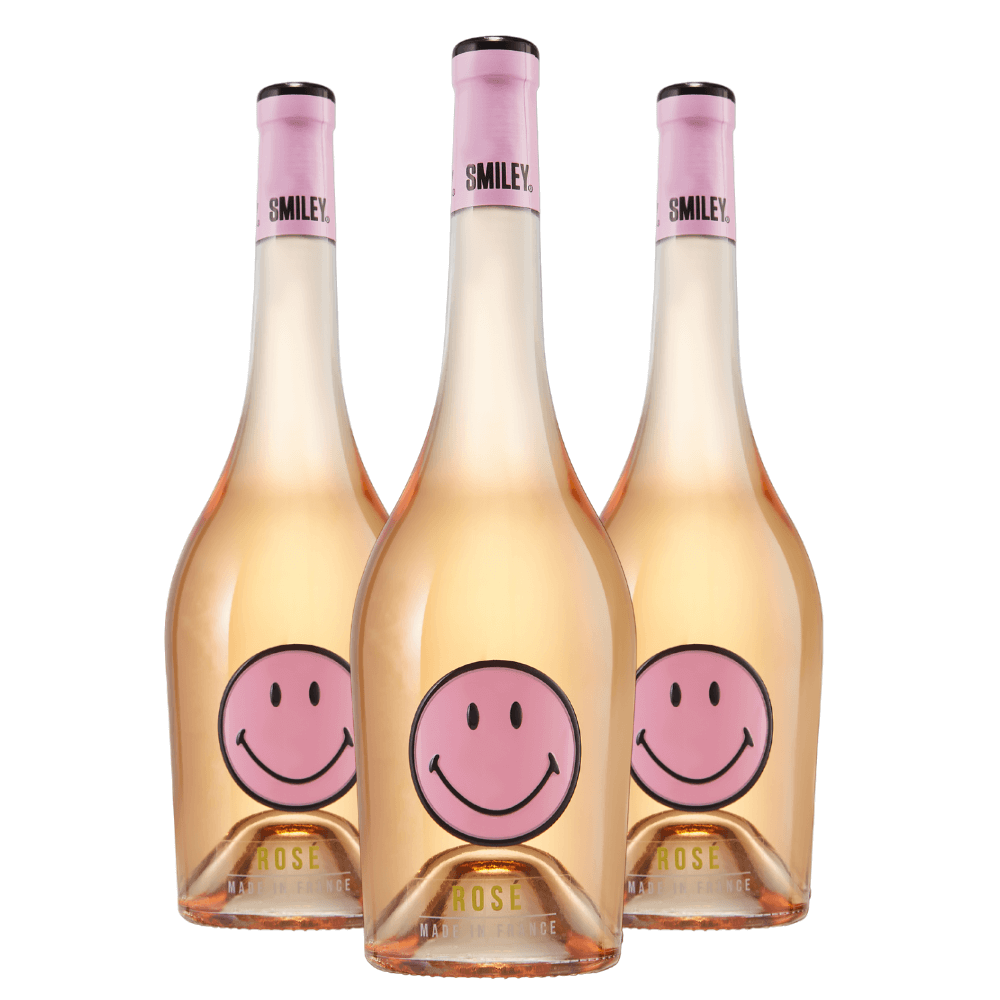 Vinho Château de l’Orangerie Smiley Rosé - 3 Unidades