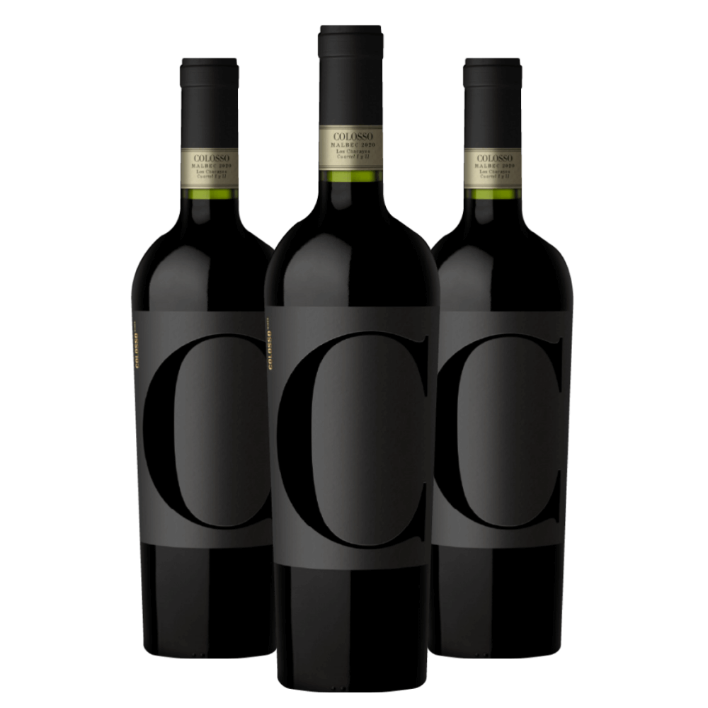 Vinho Colosso Wines Colosso Malbec - 3 Unidades