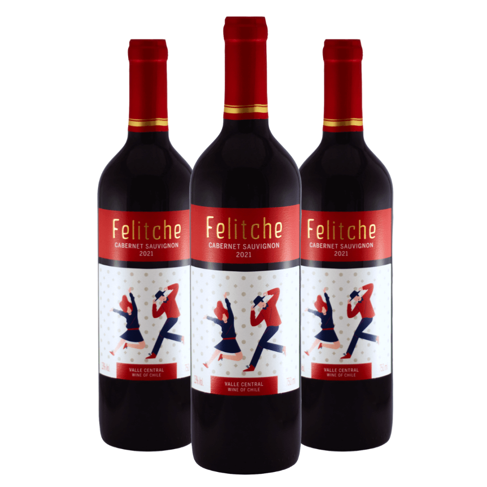 Vinho Felitche Cabernet Sauvignon - 3 Unidades
