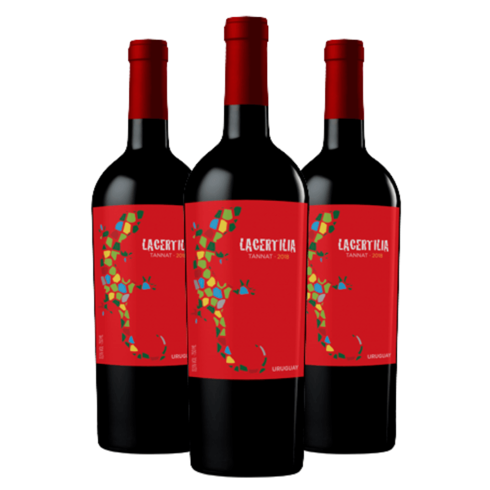 Vinho Lacertilla Tannat - 3 Unidades