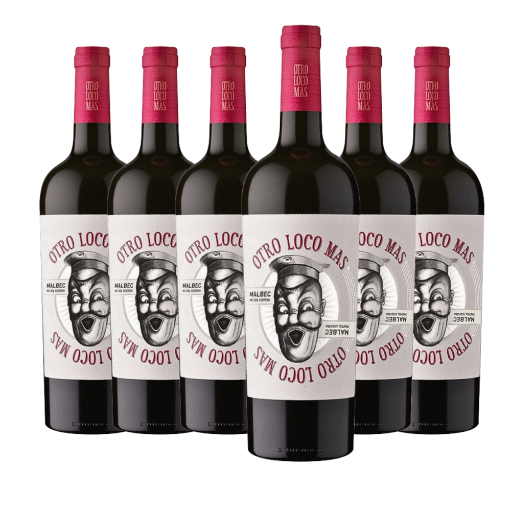 Vinho Otro Loco Más Malbec - 6 Unidades