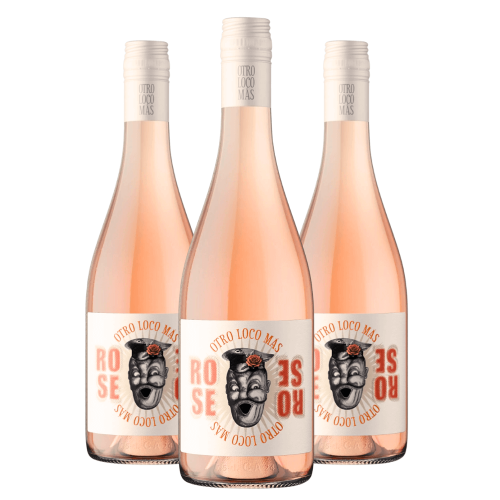 Vinho Otro Loco Más Rosé - 3 Unidades
