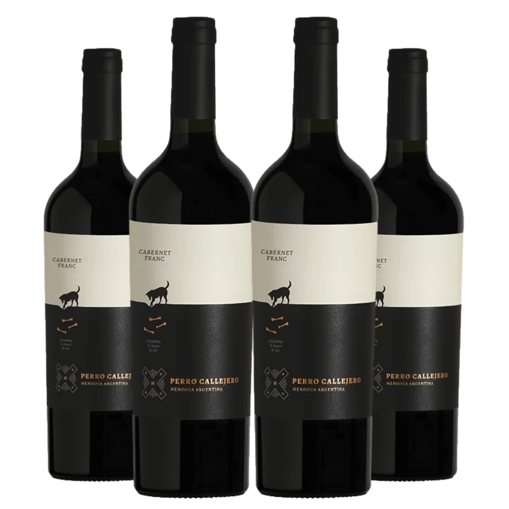 Vinho Perro Callejero Cabernet Franc - 4 Unidades