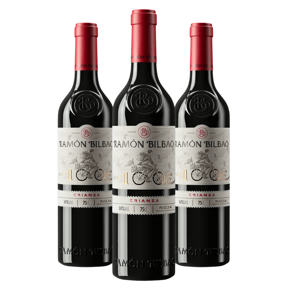 Vinho Ramón Bilbao Crianza Tempranillo Rioja - 3 Unidades