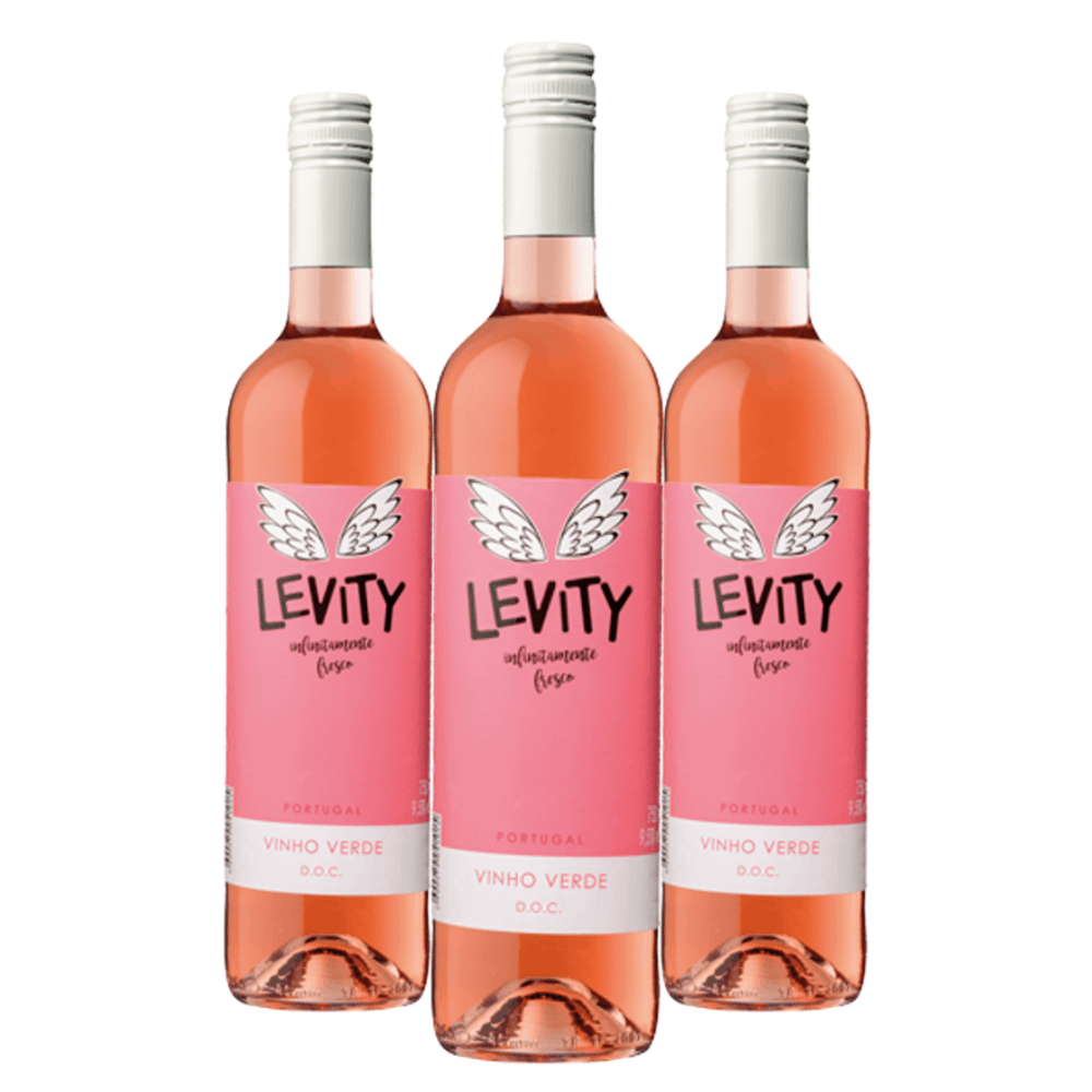 Vinho Rose Levity Vinho Verde D.O.C - 3 Unidades