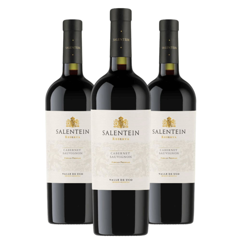 Vinho Salentein Reserva Cabernet Sauvignon - 3 Unidades