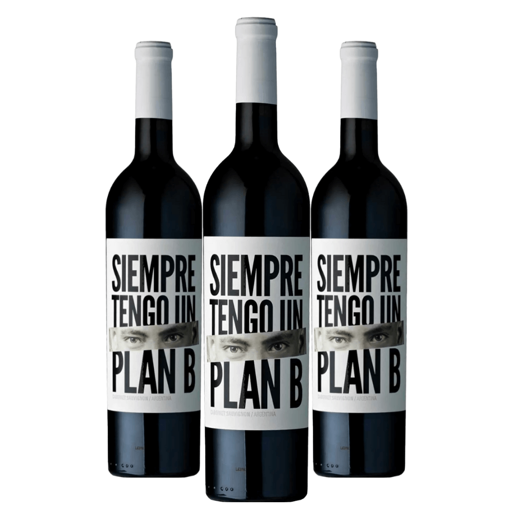 Vinho Siempre Tengo Un Plan B Cabernet Sauvignon - 3 Unidades