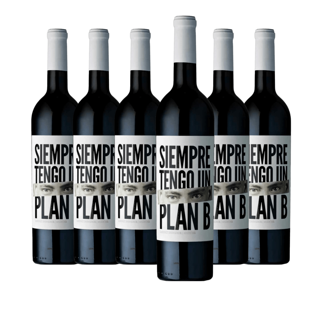 Vinho Siempre Tengo Un Plan B Cabernet Sauvignon - 6 Unidades