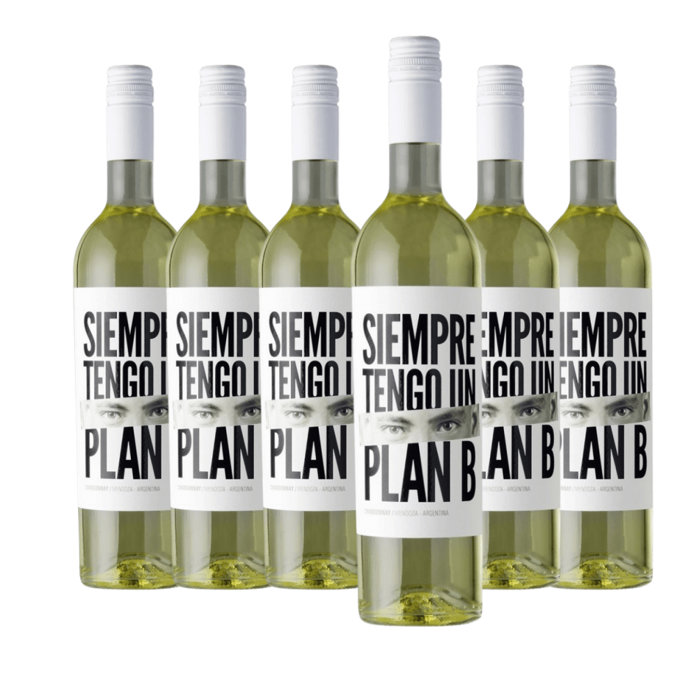 Vinho Siempre Tengo Un Plan B Chardonnay - 6 Unidades