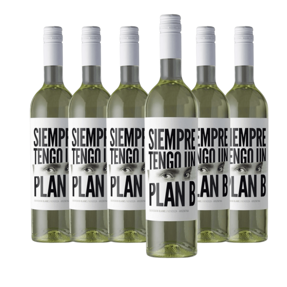 Vinho Siempre Tengo Un Plan B Sauvignon Blanc - 6 Unidades