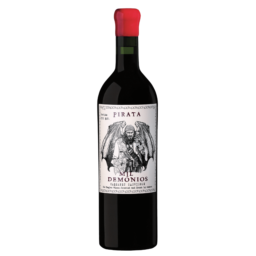 Vinho Sin Reglas Wines Mil Demônios Pirata Cabernet Sauvignon