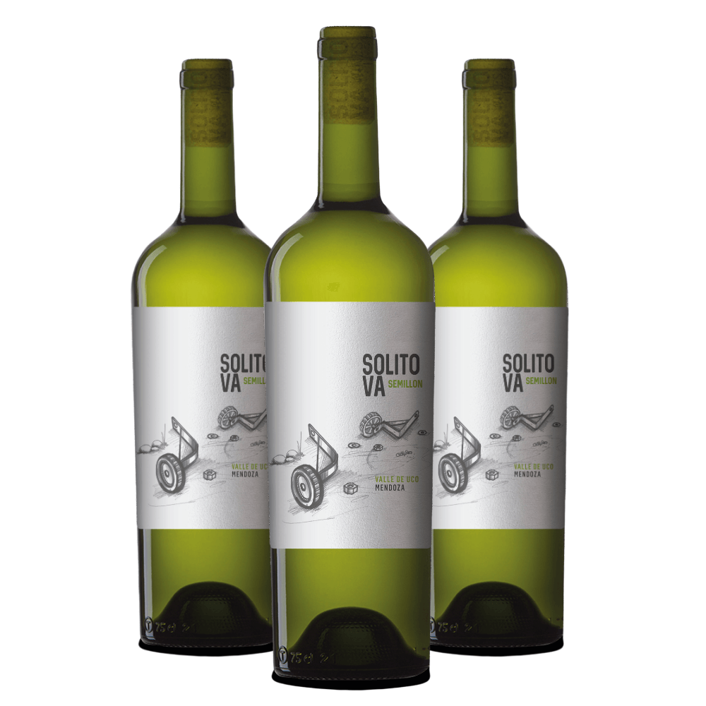Vinho Solito Va Semillon - 3 Unidades