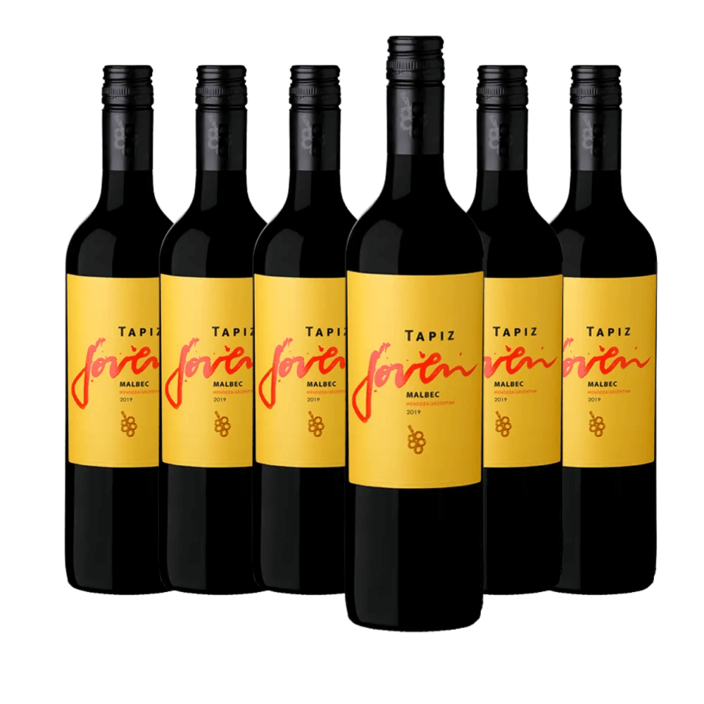 Vinho Tapiz Joven Malbec 2019 - 6 Unidades