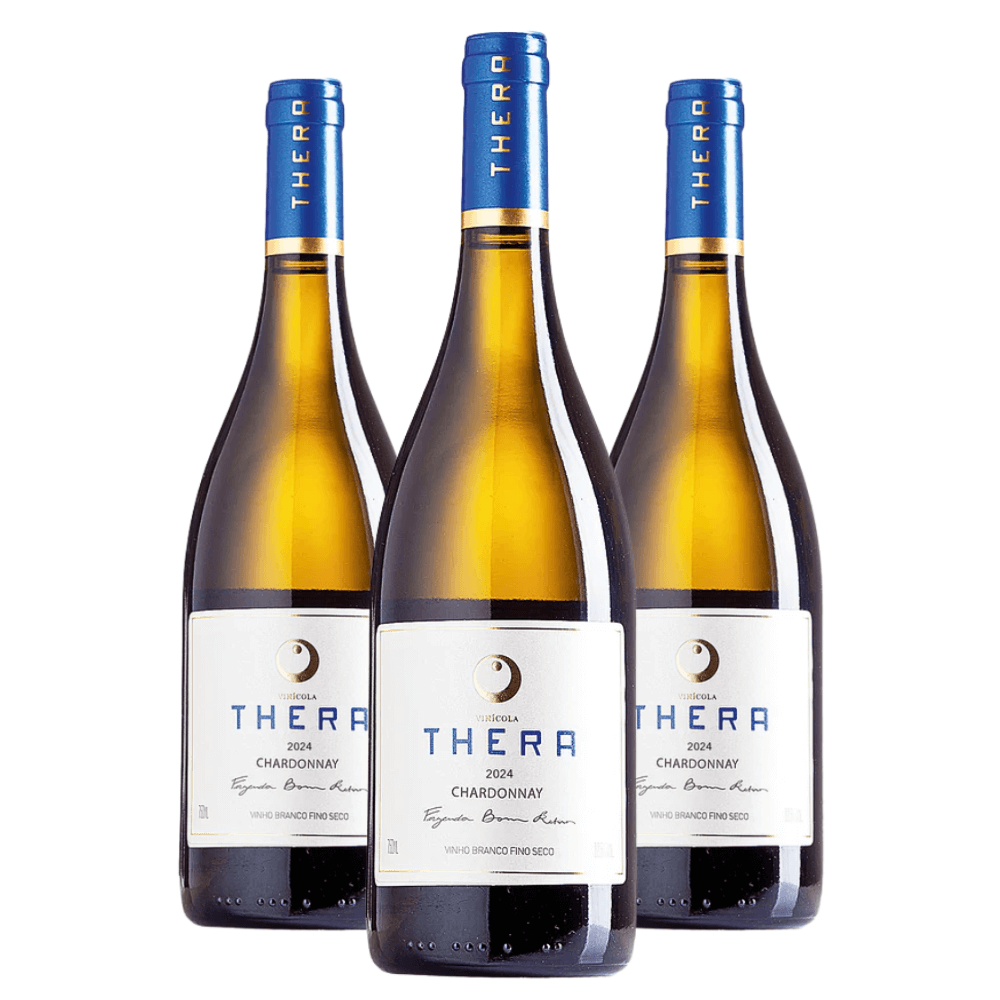 Vinho Thera Chardonnay - 3 Unidades