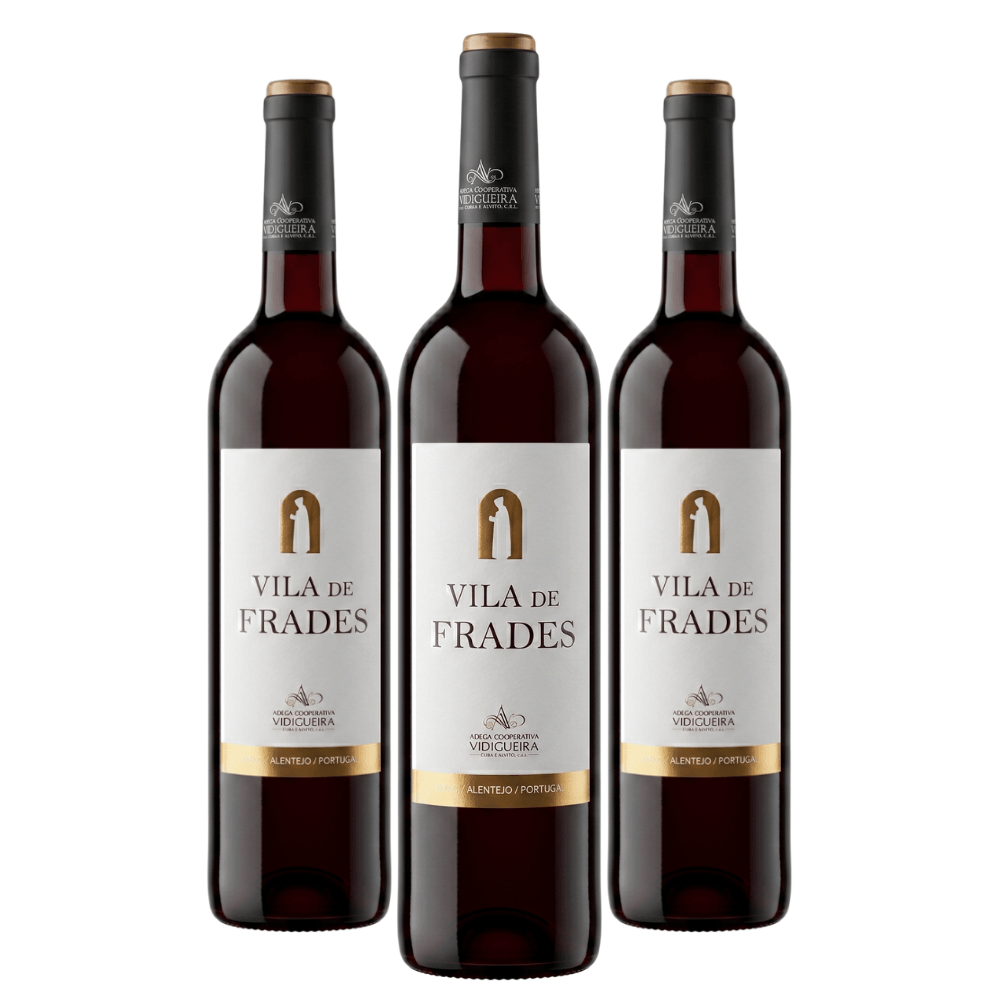 Vinho Vidigueira Vila de Frades Tinto - 3 Unidades