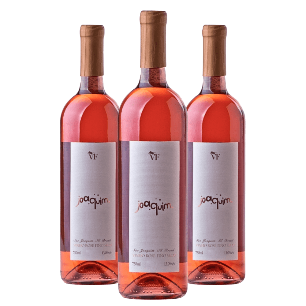 Vinho Villa Francioni Joaquim Rosé - 3 Unidades