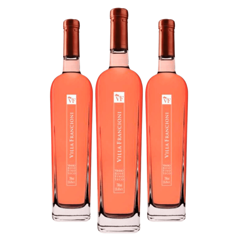 Vinho Villa Francioni VF Rosé - 3 Unidades