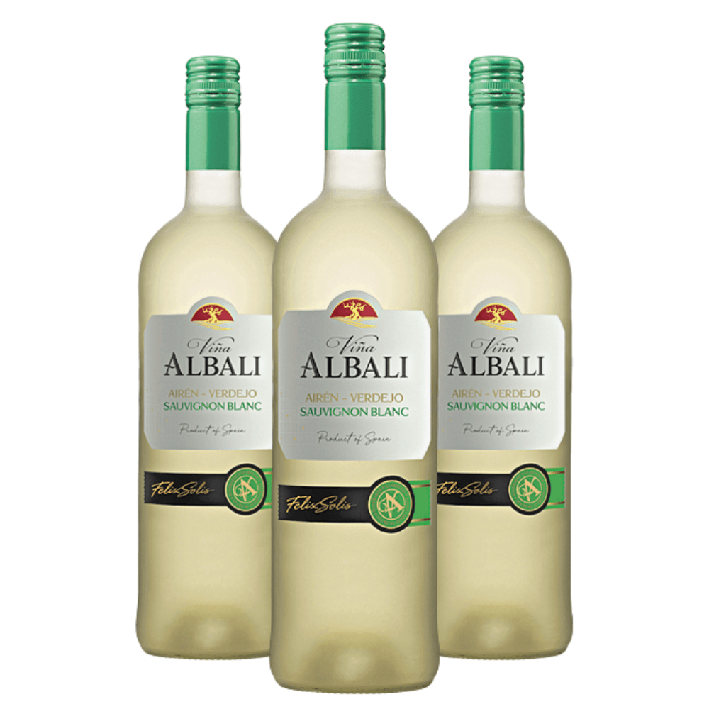 Vinho Viña Albali Jovem Branco - 3 Unidades