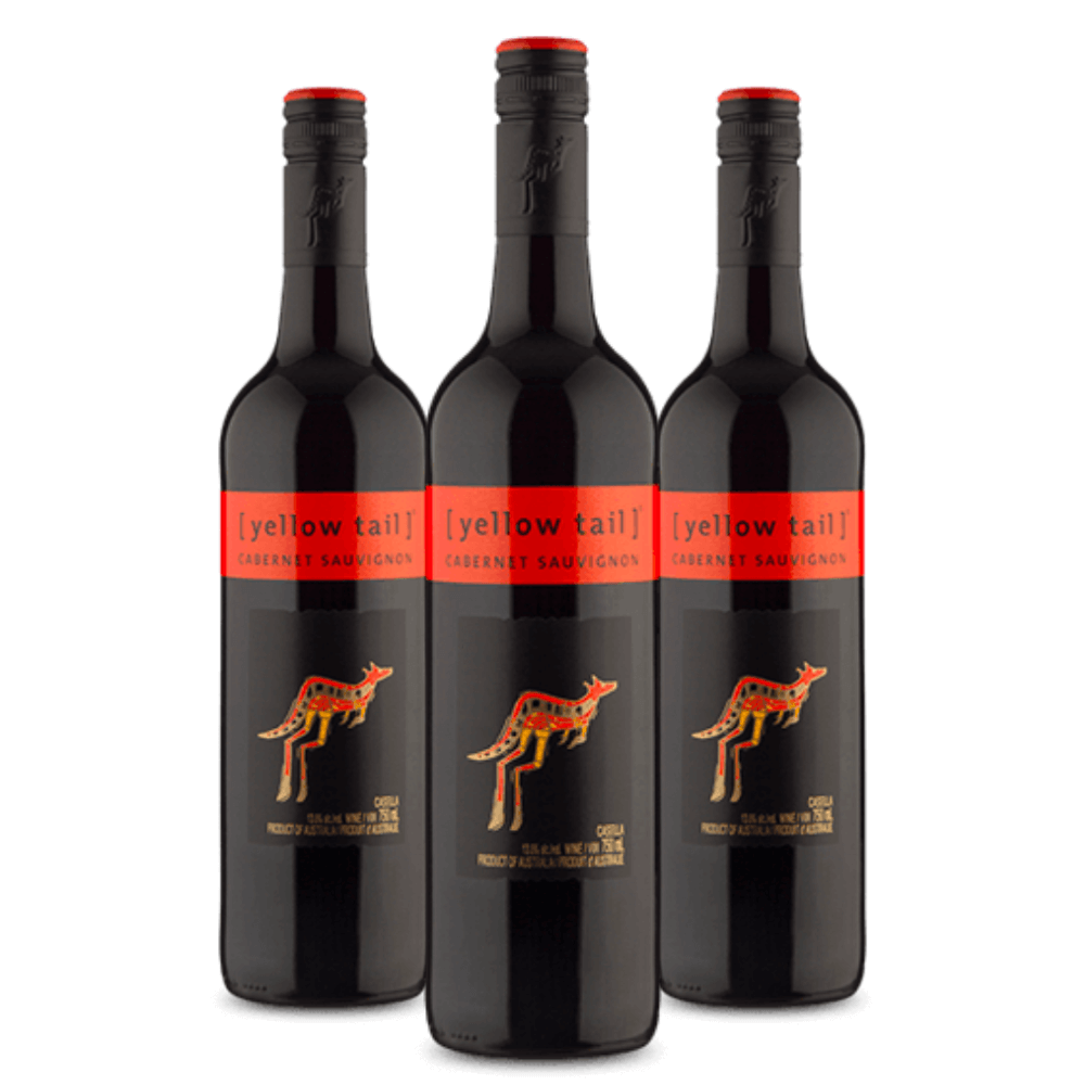 Vinho Yellow Tail Cabernet Sauvignon - 3 Unidades