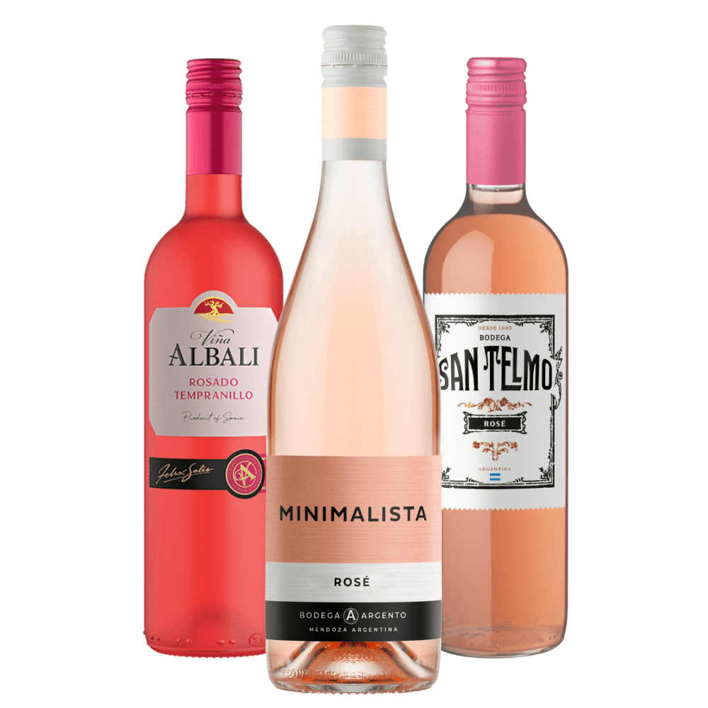 Vinhos Rosés para o Verão - 3 Unidades