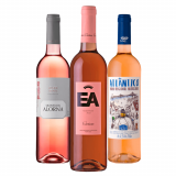 Kit Vinhos Portugueses Rosés: Alorna Colheita, EA Cartuxa, Atântico