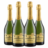 Espumante Garibaldi Brut Chardonnay - 4 Unidades